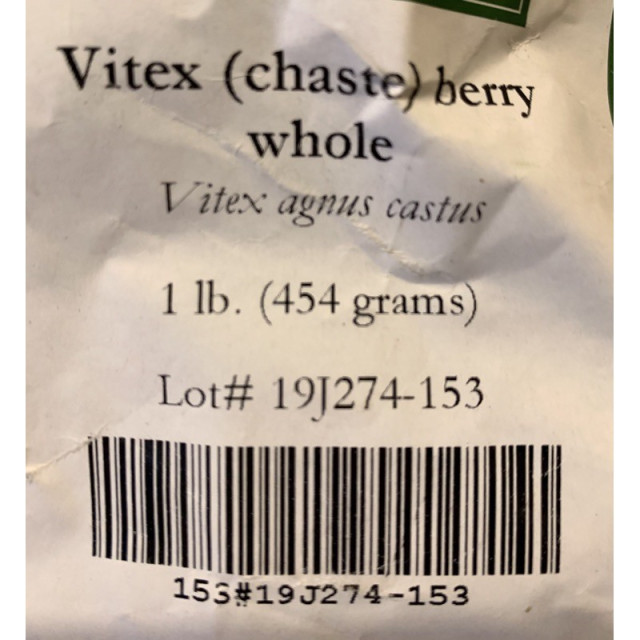 貞節果 聖潔莓純露 聖潔樹 Chaste Vitex Berry 100%無添加 自家蒸餾 500ml
